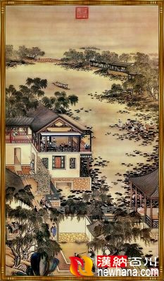 六月古画,九，伏月烦暑巧纳凉.jpg